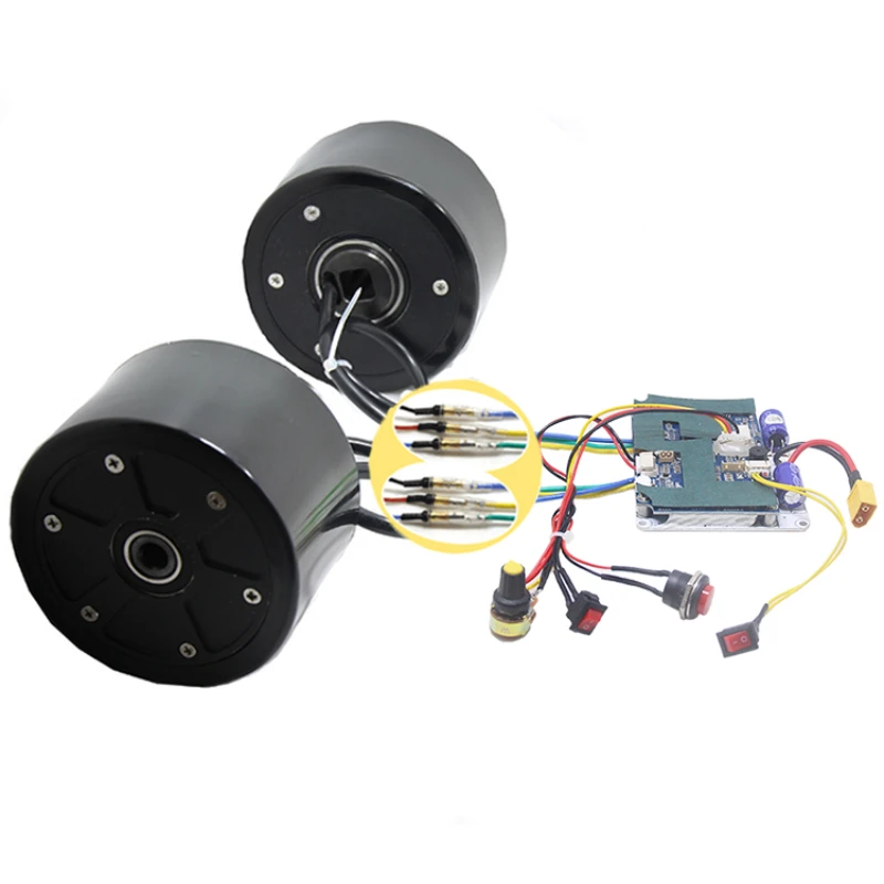 90 Motor 24/36V DC Brushless Scooter Hub Speed Control Motor Tool Balance Wheel Belt Machine Driving Machine