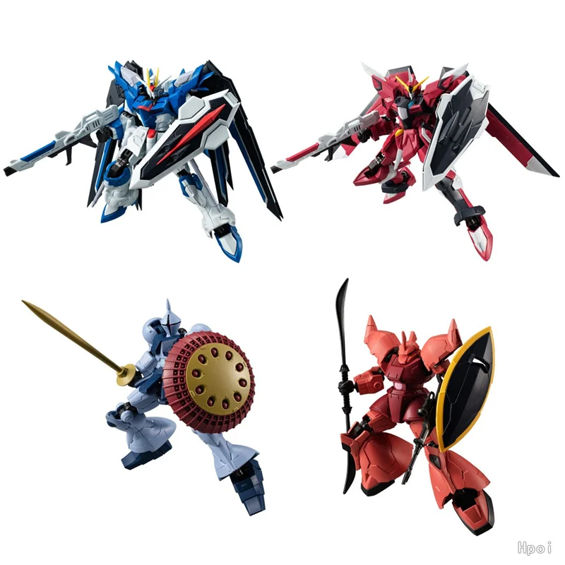 

Bandai Original 8Pcs MOBILE SUIT GUNDAM G FRAME FA 06 YMS-15 Gyan Gundam Assembly Model Kit Toys Collectible Gifts For Children