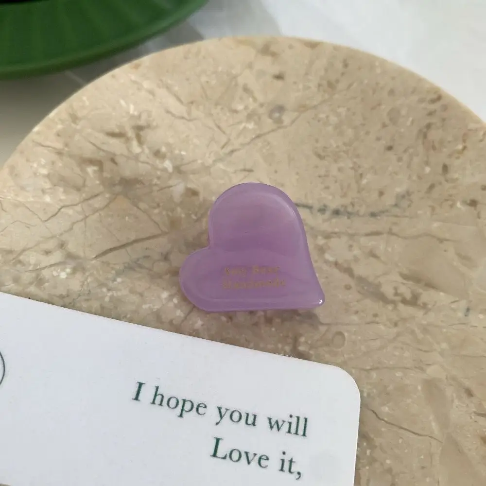 

Acetic Acid Hairpin Flower Hair Clip Small Grab Clip Headwear Heart Hair Clip Love Hair Accessories Acetate Mini Hair Claw