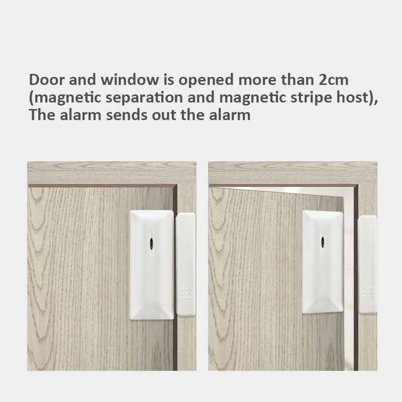 MD-210R Wireless Window Door Sensor 433MHz 868MHz Magnetic Contact Switch for Focus Burglar Security Alarm ST-VGT HA-VGW ST-IIIB