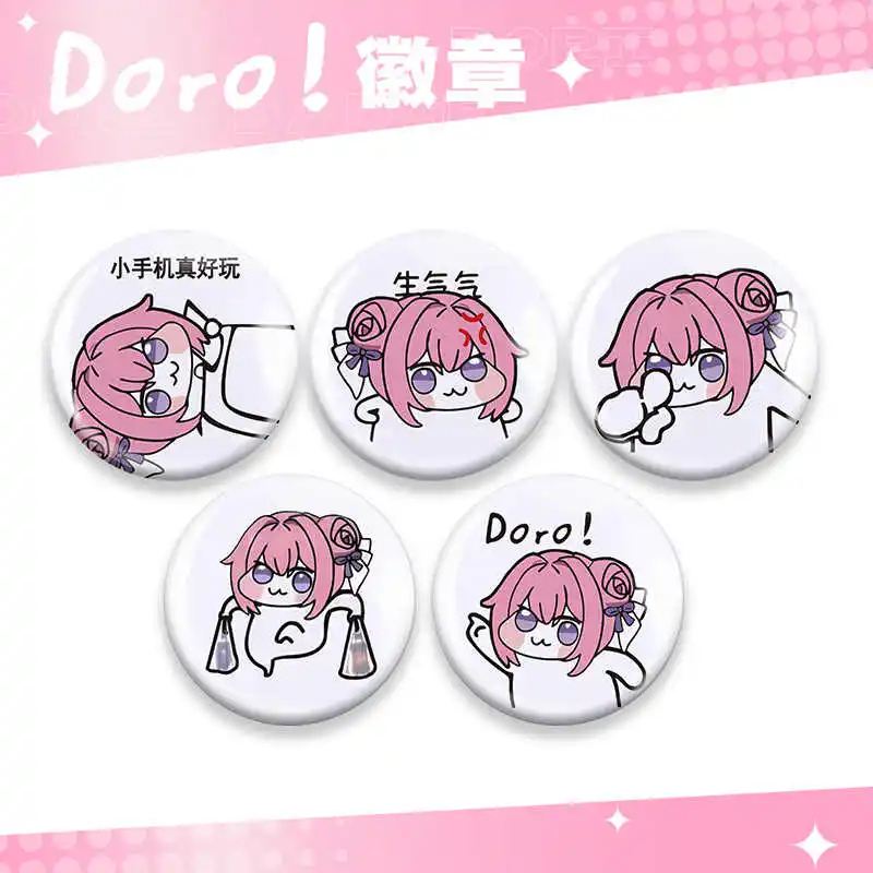 Game NIKKE:De Godin Van Overwinning Doro Pins Sexy Dorothy Badge Cosplay Cartoon Itabag Bedge Broche Knop BADGE Kerstcadeau