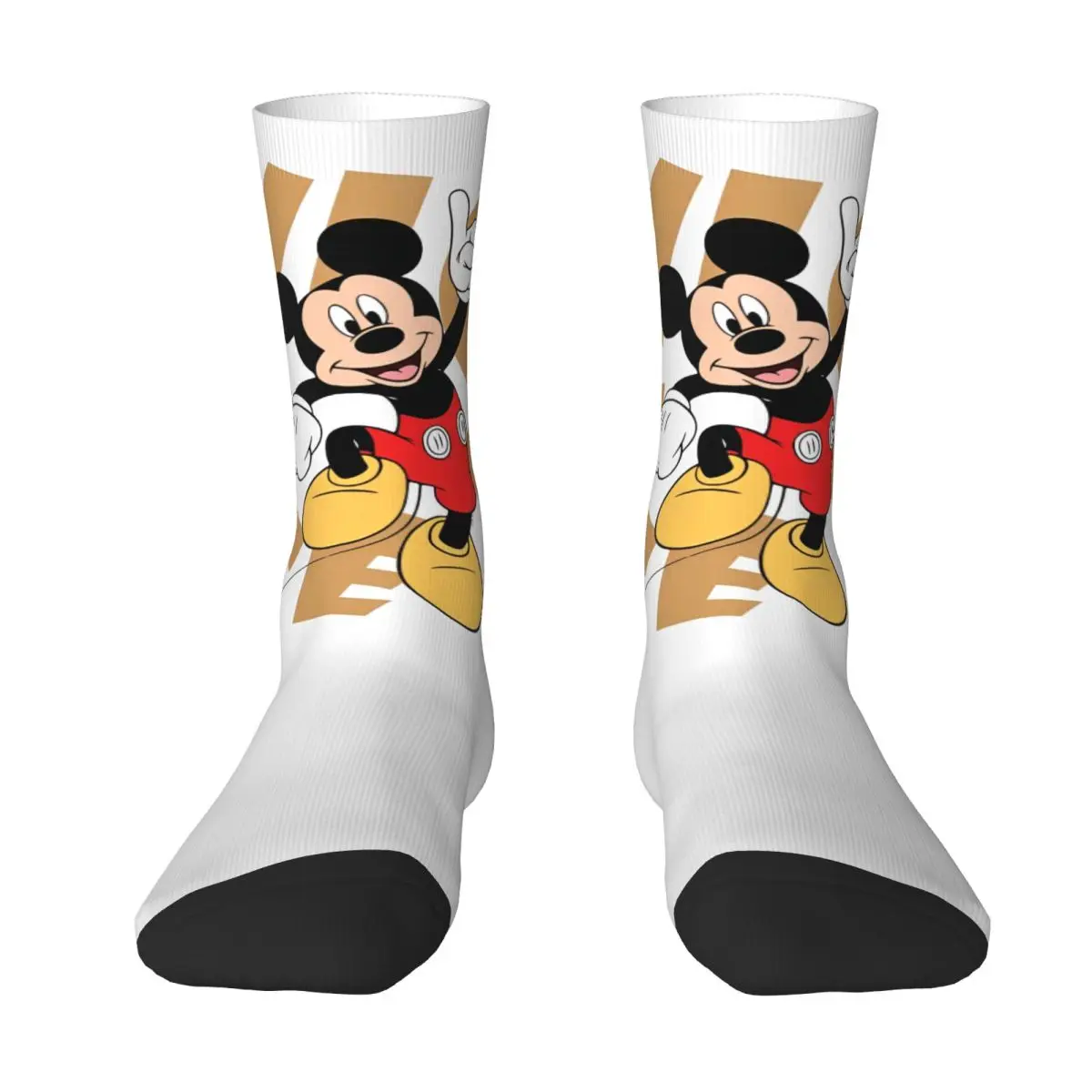 Mickey Mouse Stockings Women Men Socks High Quality Funny Socks Autumn Outdoor Sports Anti Skid Custom Socks Gift