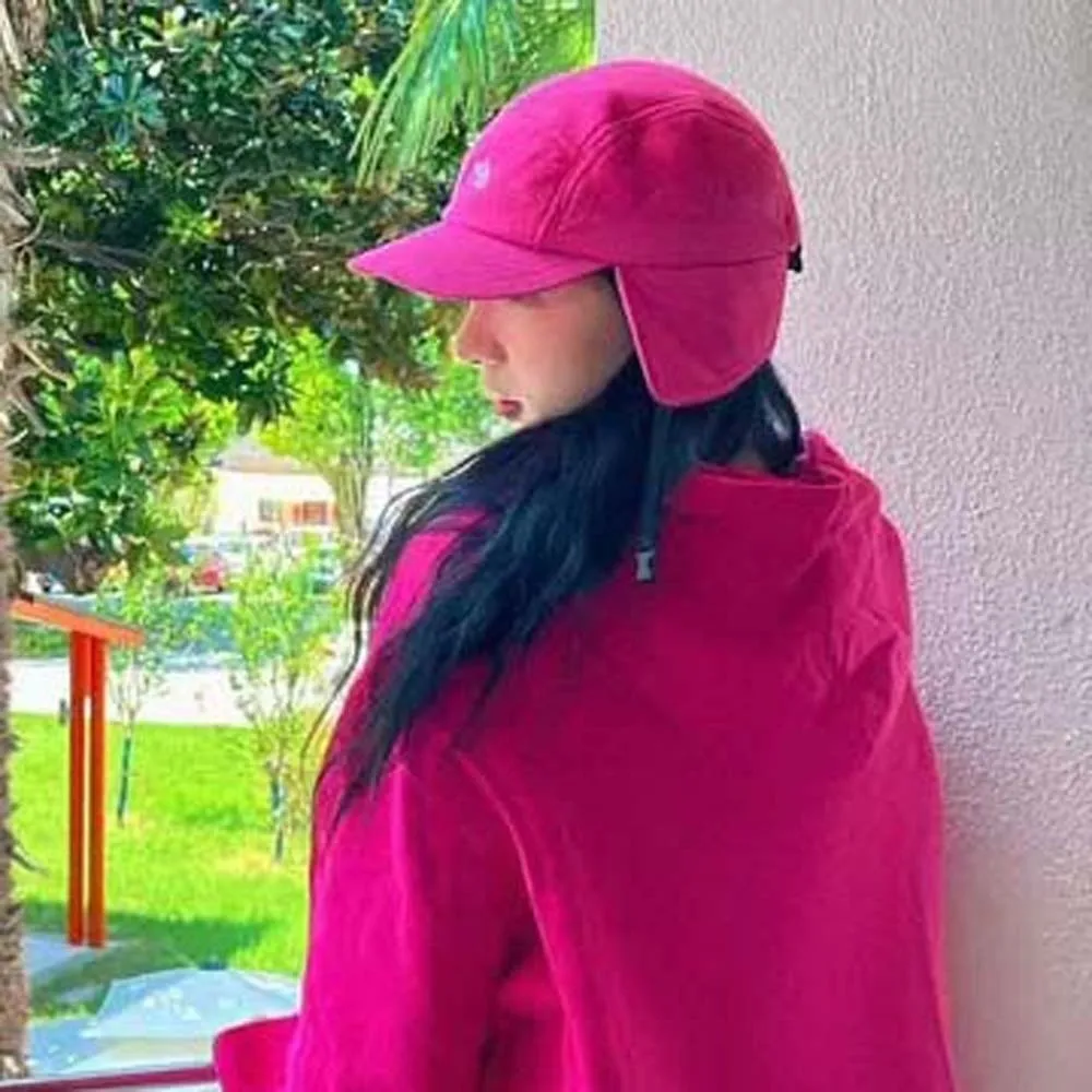 

Japanese Style Ear Protection Cap Multi-functional Thickened Earflaps Visor Hat Polar Fleece Lightweight Windproof Pilot Cap