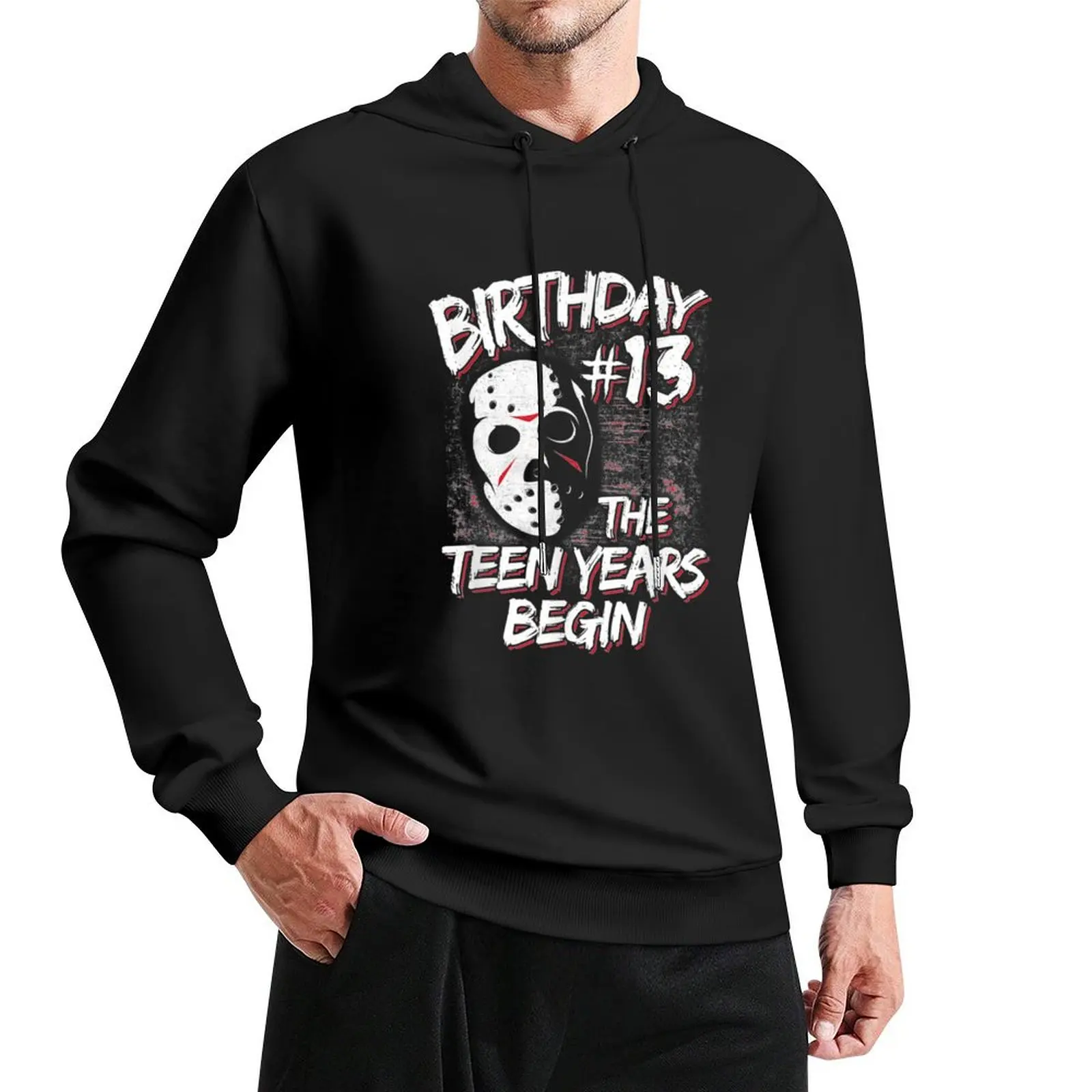 Teen Awesome 13th Birthday The Teen Years Begin Pullover Hoodie streetwear men hoodies for men