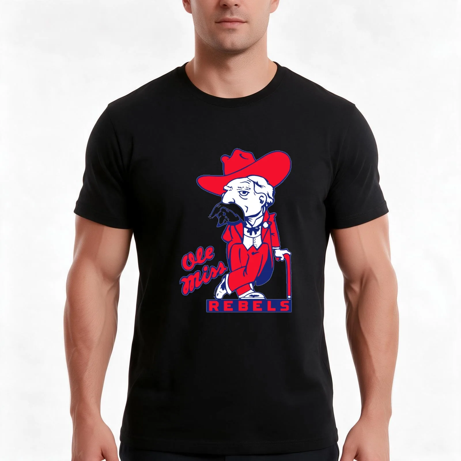Originals Colonel Reb T-Shirt Summer Casual Cotton Tee Oversized Streetwear Tops Vintage Graphic Print Unisex Men Women
