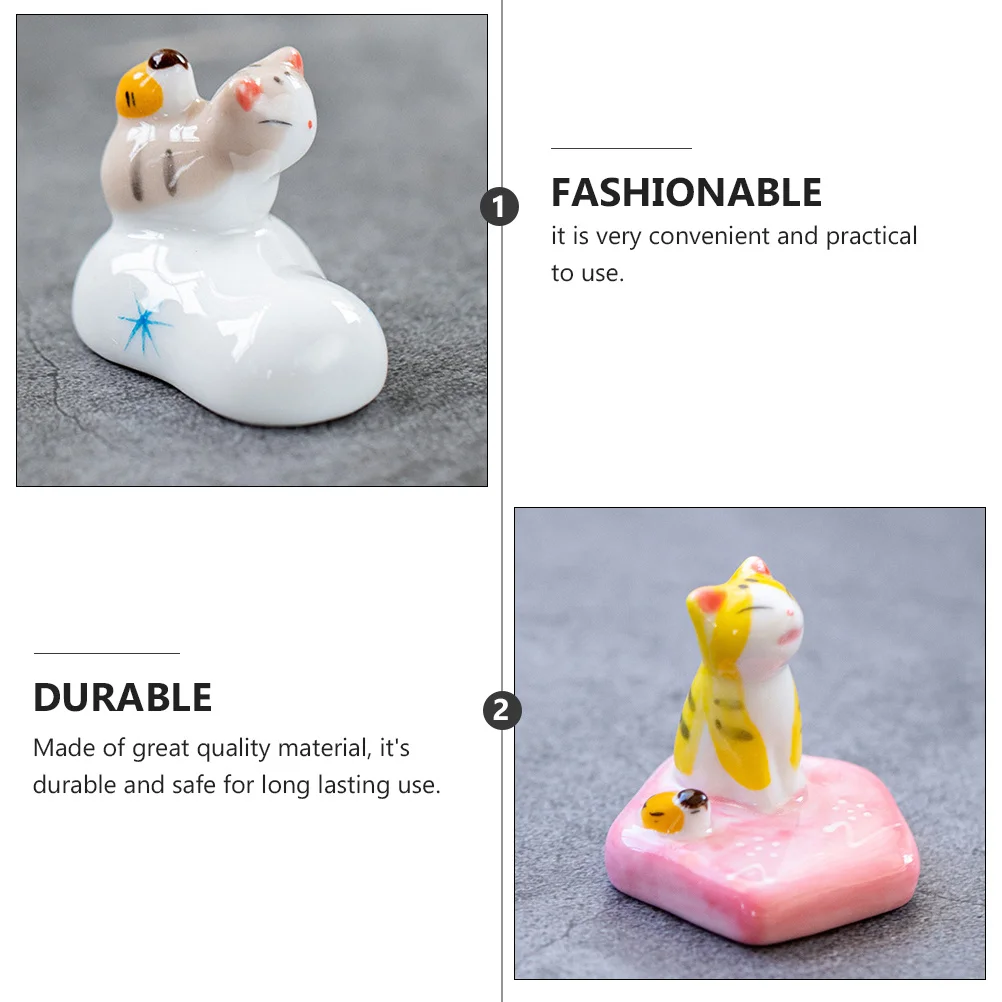 2 قطعة حامل عيدان السيراميك حسن المظهر شعور أنيق حفلة مأدبة المنزل استخدام مواد ذات جودة طويلة الأمد