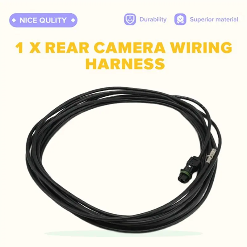 Reliable-For VOLVO S60 XC60 Reversing Effect Wiring Harness Auxiliary Lens Rear Camera Wiring 30756316 31414655