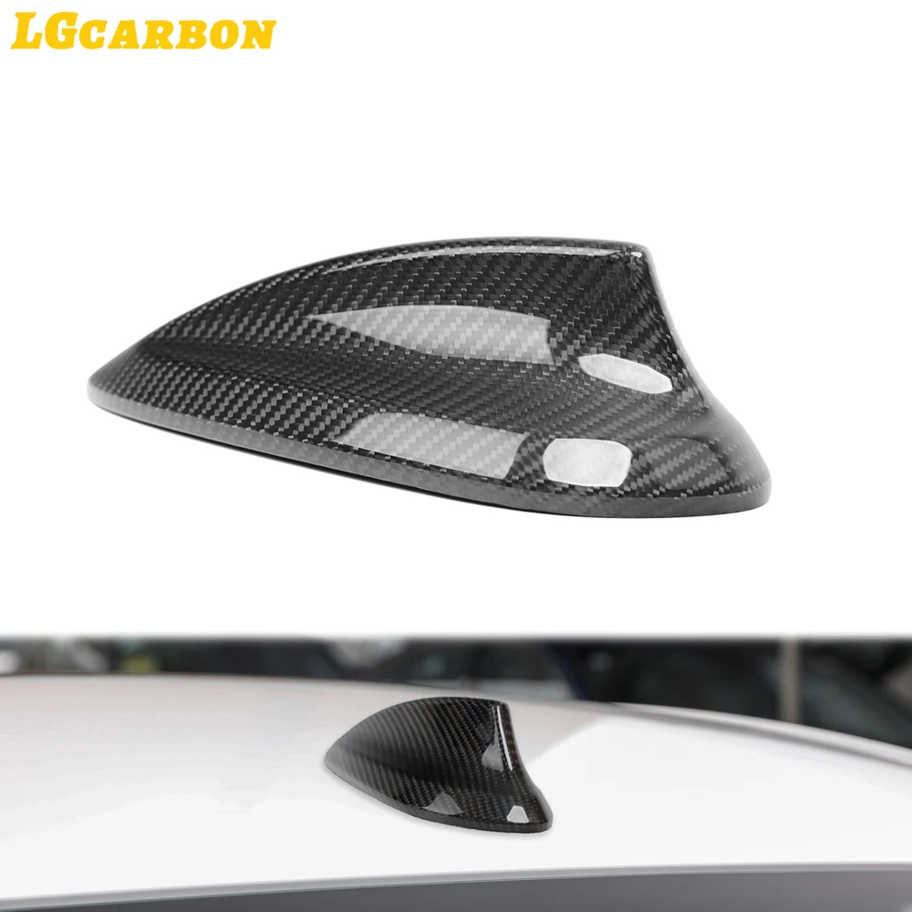 LGcarbonCarbon Fiber Antenna for BMW 2 Series F44 3 Series G20 G21 4 Series G22 G23 Roof Antenna Cover Real Dry Carbon Fiber