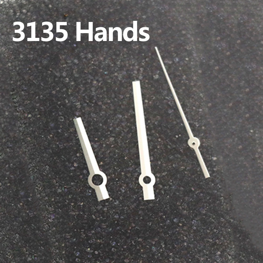 

Without Luminous Hands For 3135 Movement Watch Hands, Sliver/Gold/Rose Pointers, Three Needles Watch Accessories