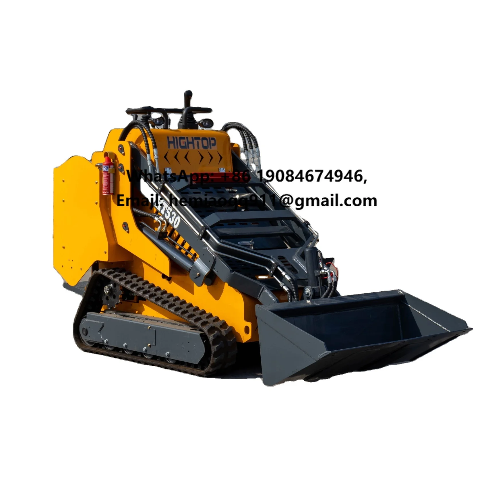 Cheap Price Hydraulic 23hp Engine Skid Steer Loader With Track