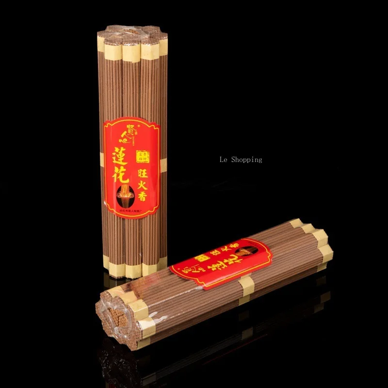 32cm Plant-based Incense Sticks Large Flame Lotus sandalwood Worship Buddha Offer Sacrifices Pray Blessings Temples Joss Stick