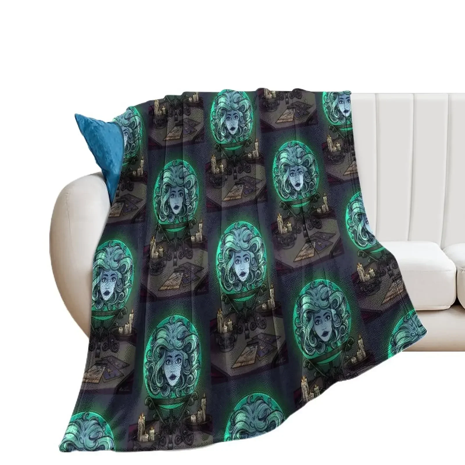 Madame Leota Throw Blanket valentine gift ideas Decorative Throw Blankets