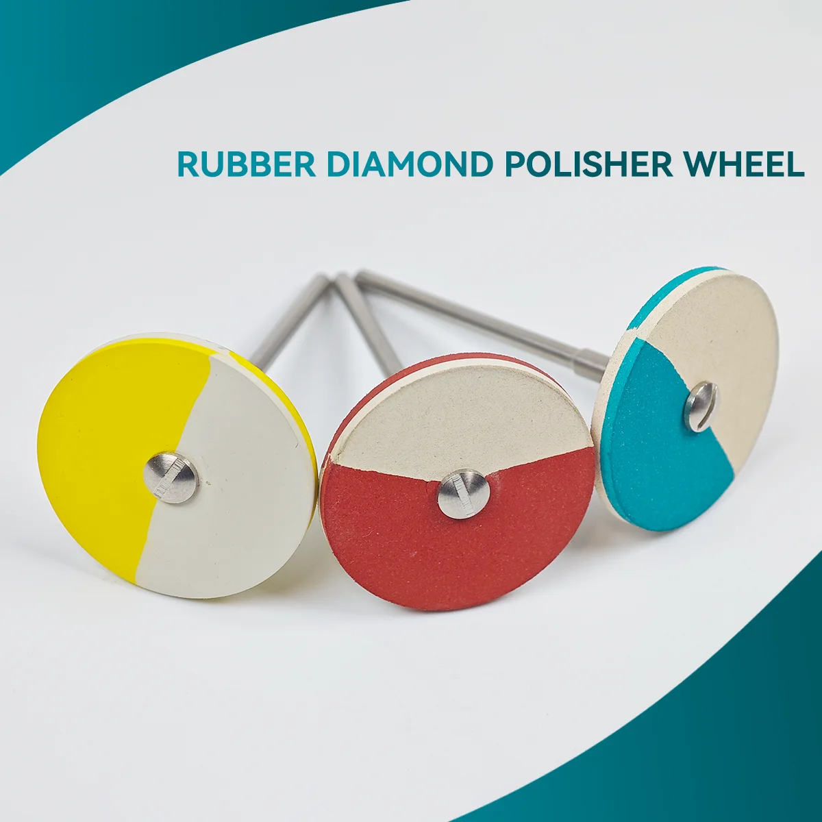 

Зуботехнический полировальный диск из цветной резины с алмазным напылением для реставраций из фарфора и циркония, HP 2.35мм 3/32 дюйма, инструменты для зуботехнических лабораторий