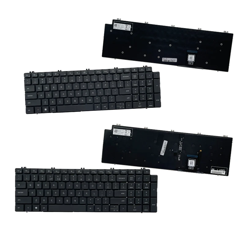 US NEW keyboard For DELL Precision 7750 7770 7550 7760 3570 3571 7560 P104F P44E English laptop