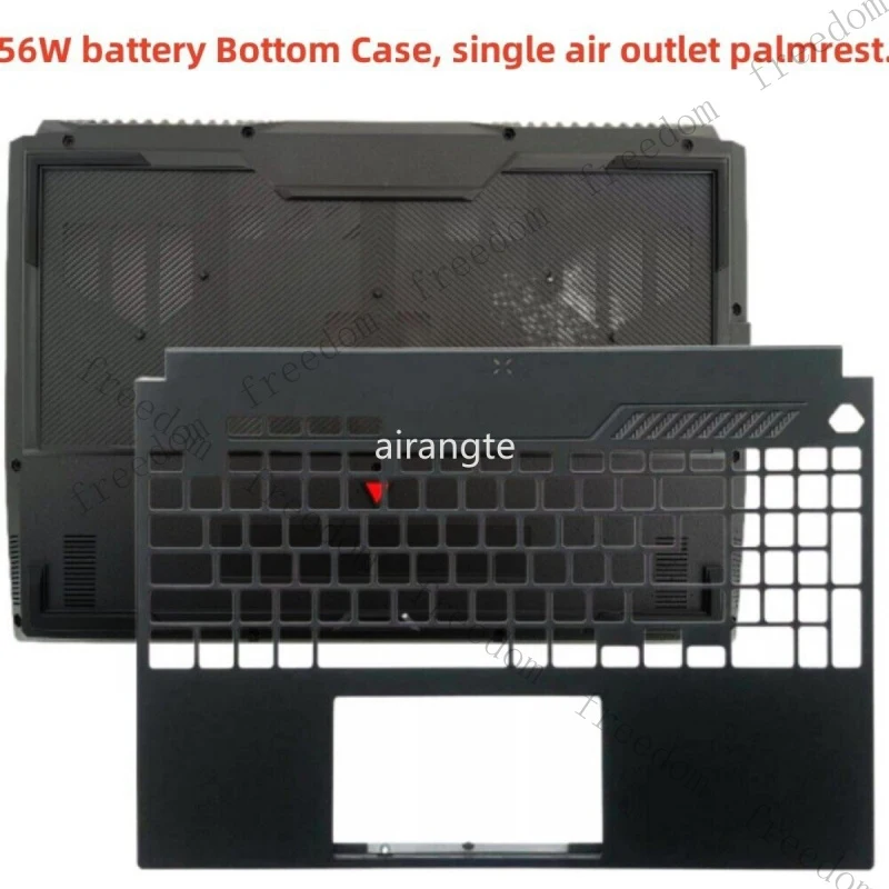 

HTS New For ASUS TUF Gaming A15 2022 FA507RC FA507RE Upper Case Palmrest+Bottom Case