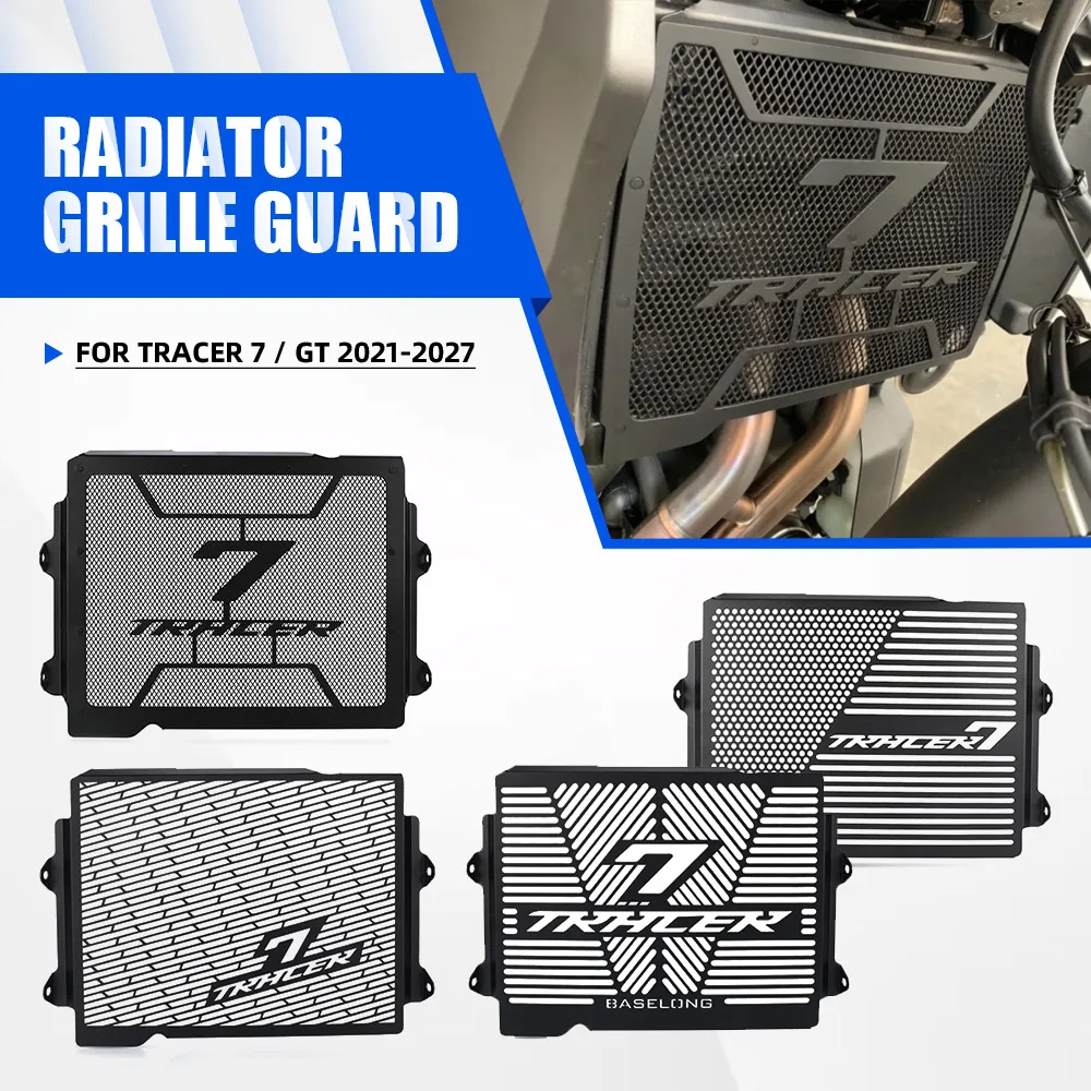 For Yamaha Tracer 7 / GT 2021-2022-2023-2024-2025-2026-2027 Radiator Grille Guard Cover Oil Cooler Guard Protector Tracer 7GT