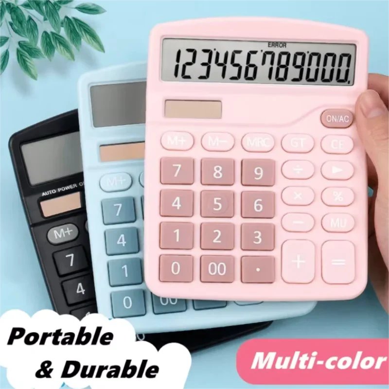 

Desktop Solar Science Calculator Financial Office Computer Calculator Large Screen Office Computer Calculator Cute Calculator
