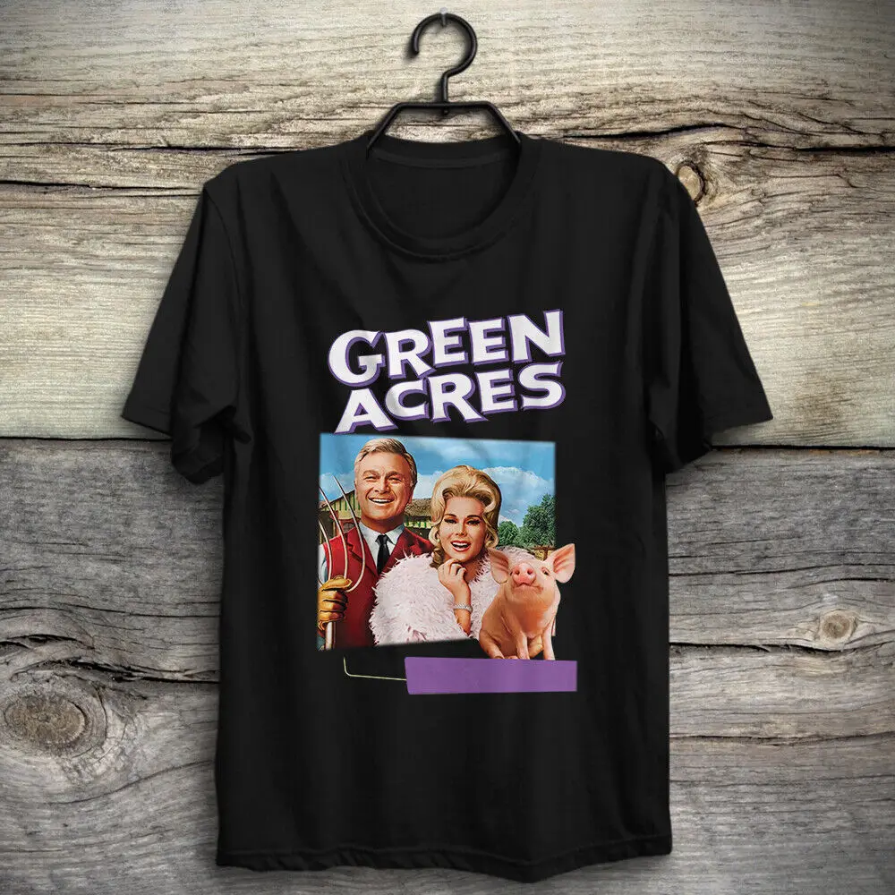 Green Acres Sitcom Eddie Albert Eva Gabor A Star Named Arnold Is Born T-Shirt