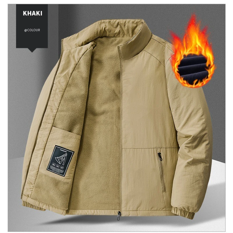 

Premium Outdoor Fleece Clothing 2025 Winter Collection Varsity Jacket Windbreaker Waterproof Jacket For Maximum Wind Protection