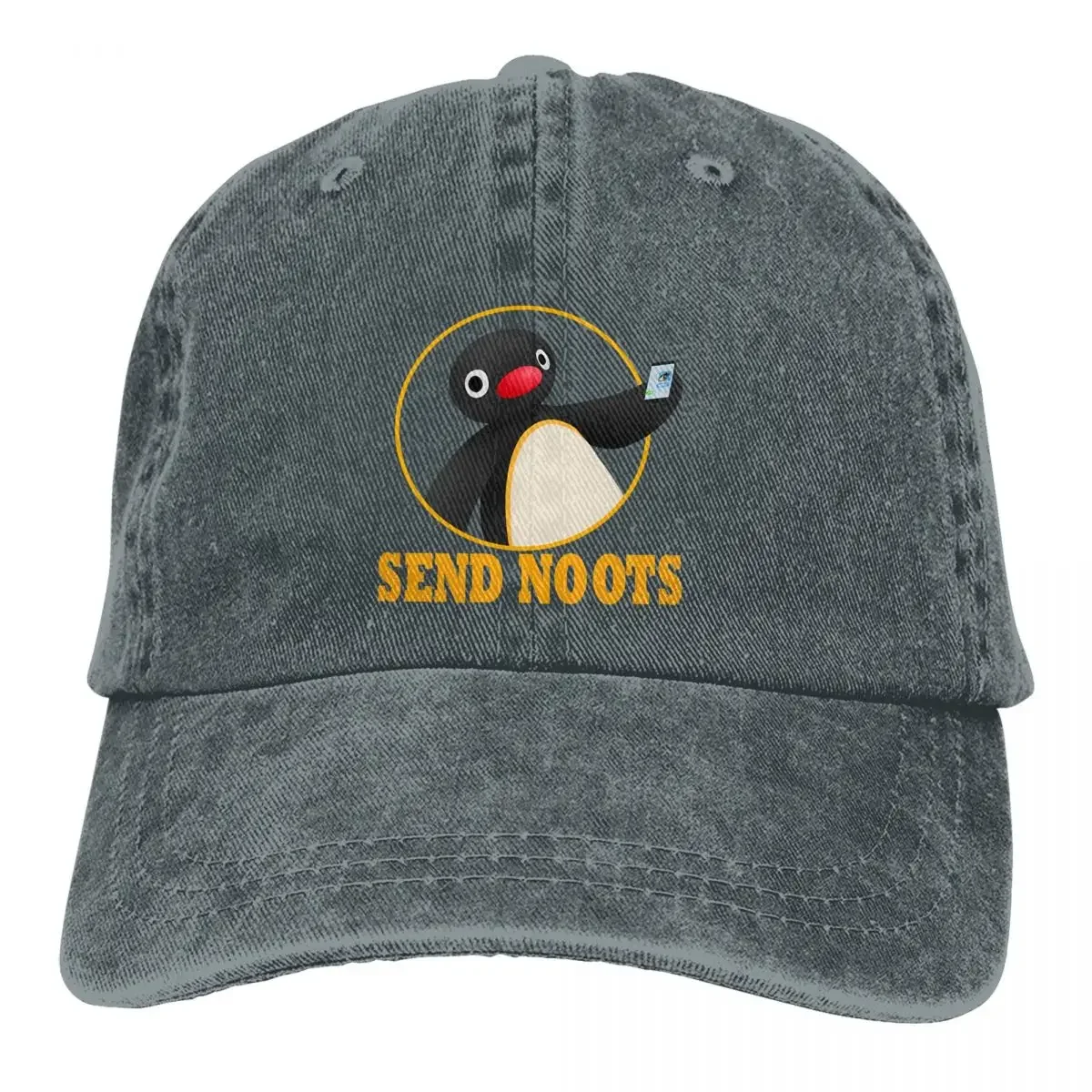 

Pure Color Dad Hats Send Noots Women's Hat Sun Visor Baseball Caps Noot Pingu Pinga Penguin TV Peaked Cap