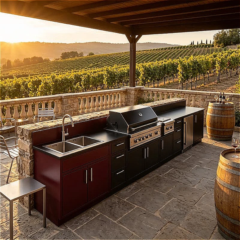 Commercial Kitchen Grill - Commercial Heavy Duty Outdoor Kitchen Cart