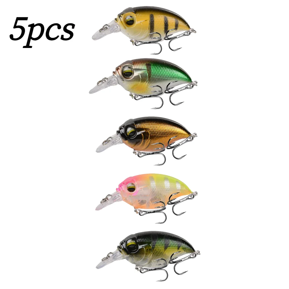 1 Stück Floating Rock 'n' Roll Chub-Köder, 6 cm/8,5 g, künstlicher Köder, scharfer Dreifachhaken, Salzwasser-Angelausrüstung und Zubehör – Detail 17