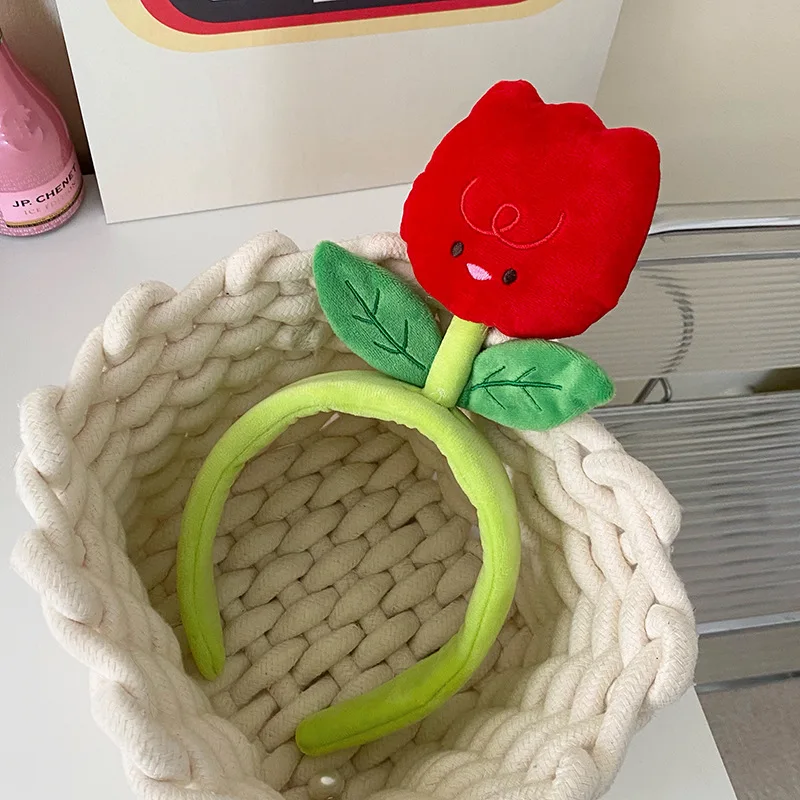 أفخم الدب الأذن هيرباند للفتيات ، حيوان جميل ، الفراولة ، الأرنب ، زخرفة رباط شعر ، الموضة الكورية ، اكسسوارات للشعر ، لطيف ، الوردي ، جديد