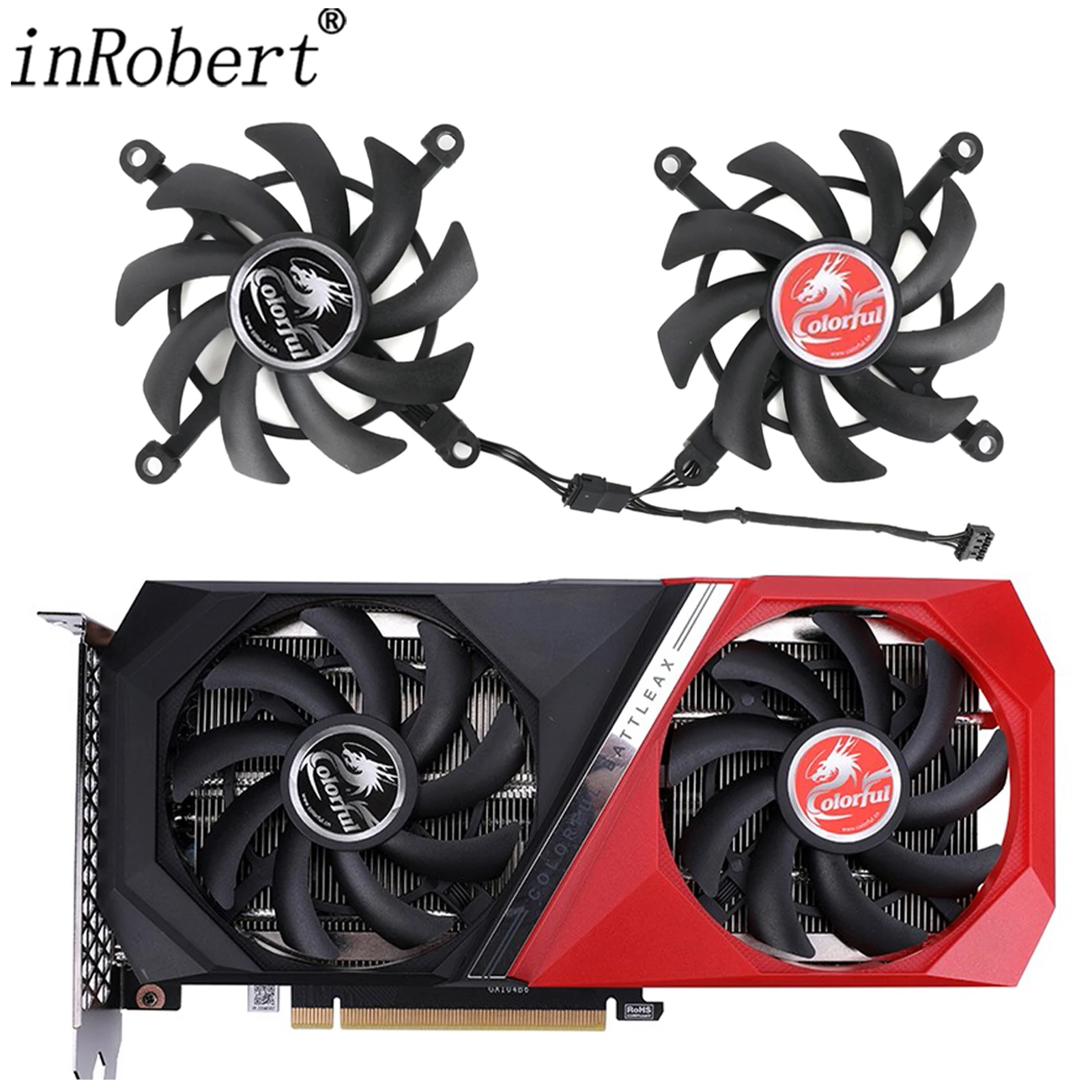 New 85MM Cooler Fan Replacement For Colorful GeForce RTX 3060 Ti RTX3060 NB DUO 12G V2 L-V Graphics Video Card Cooling Fans