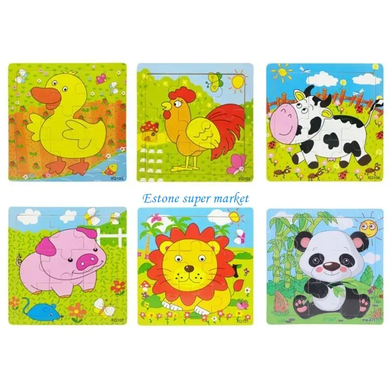 Early Education Animal Puzzles for Kids - usage example