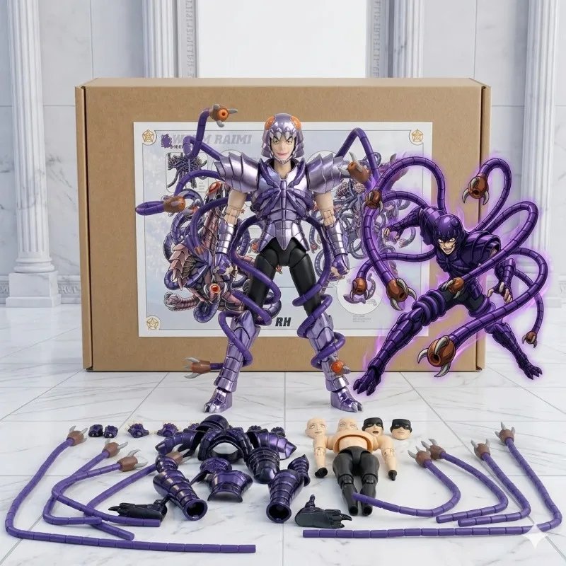 [Envío en 9H] Figura de Acción de Saint Seiya Myth Cloth EXM EX Metal Worm Raimi Hades Specters Lost Canvas/LC Caballeros del Zodíaco