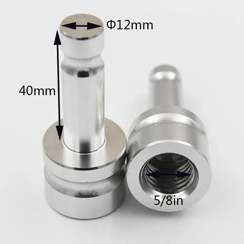 QASE 5/8 1/4 3/8 1/8 Inch M8 M10 Adapter Connecting Screw for Prism GPS Centering Pole Rod Sealing Cap Mapping Spoon Net 1Piece