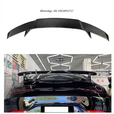 High Quality B Style Dry Carbon Fiber Car Body Kit GT50 GT53 Rear Spoiler Wing For AMG GT50 GT53 Accessories JJ83
