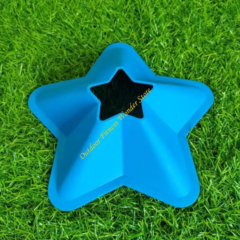 E8bf reutilizáveis ​​agilidades discos marcadores treinamento futebol para exercícios pé trabalho