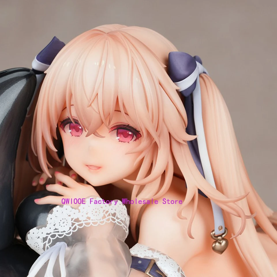 Figura Original APEX Azur Lane de 13 cm, Anchorage The Dolphin Ocean Swimming Class, con Figura de Regalo Especial QWIOOE