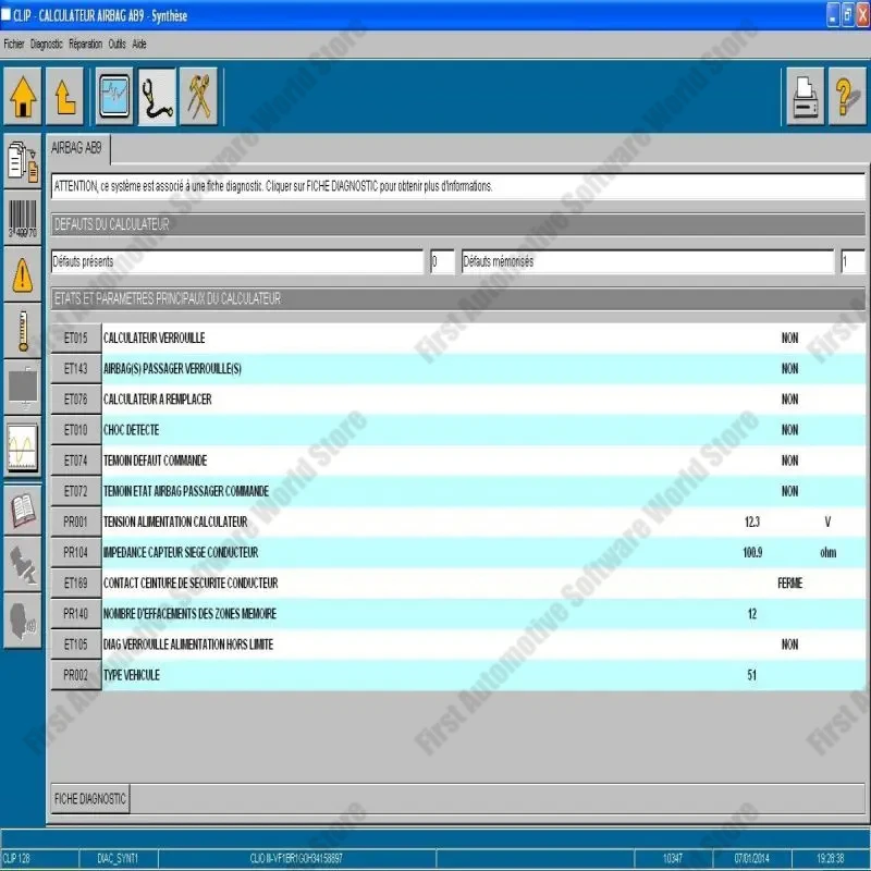 Herramienta de diagnóstico con Clip Can para Renault, nuevo modelo SW V215 V213 V212 V211 V209, Reprog V191, Extractor de pines y Dialogys V4.72, regalos gratuitos