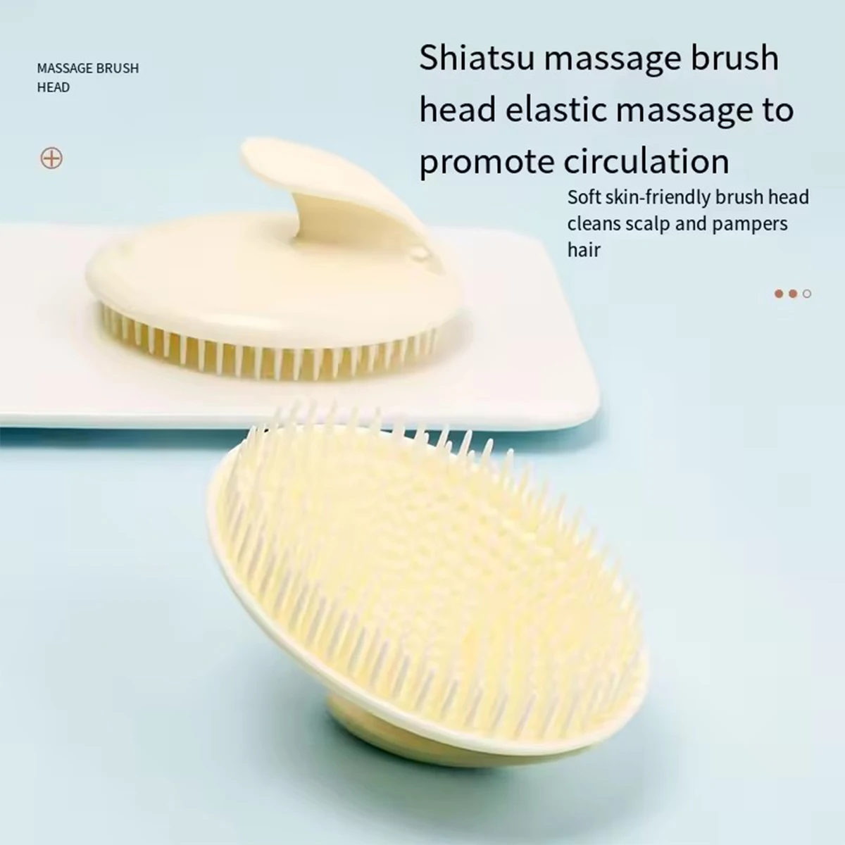 Soft Scalp Massage Brush Remove Dandruff Wet and Dry Hair Washing Comb Portable for Scalp Care Shower Brush Расческа Для Волос ﻿