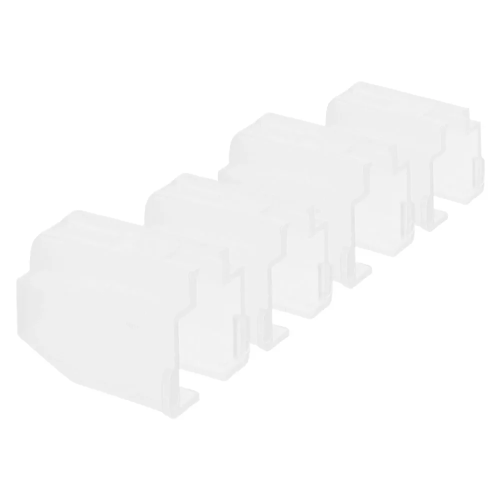 

4pcs Record Needle Covers Replacement Plastic Stylus Protector Turntable Needle Cover Reusable Easy Installation Toy