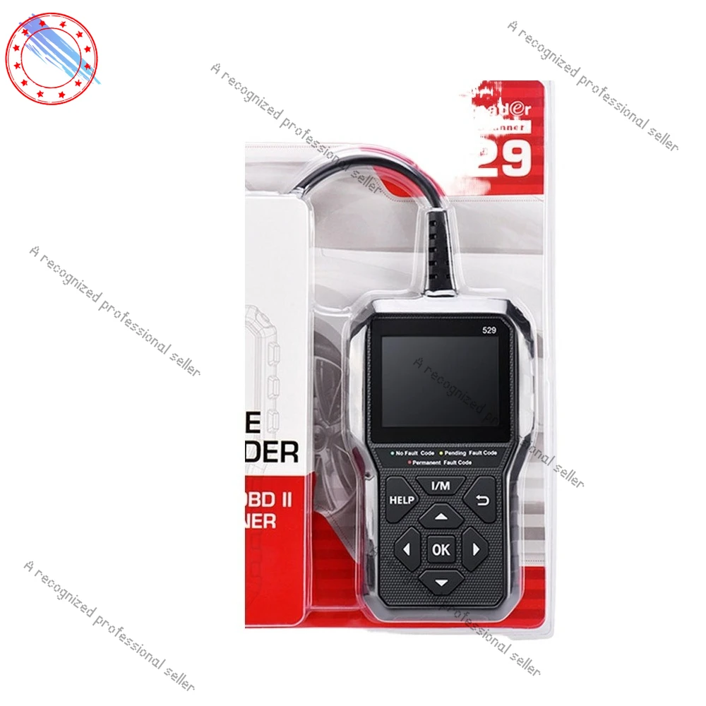 

Yuanzheng LAUNCH X431 Creader /CR529 OBD II CR5001 Code Reading Card Overseas English Version