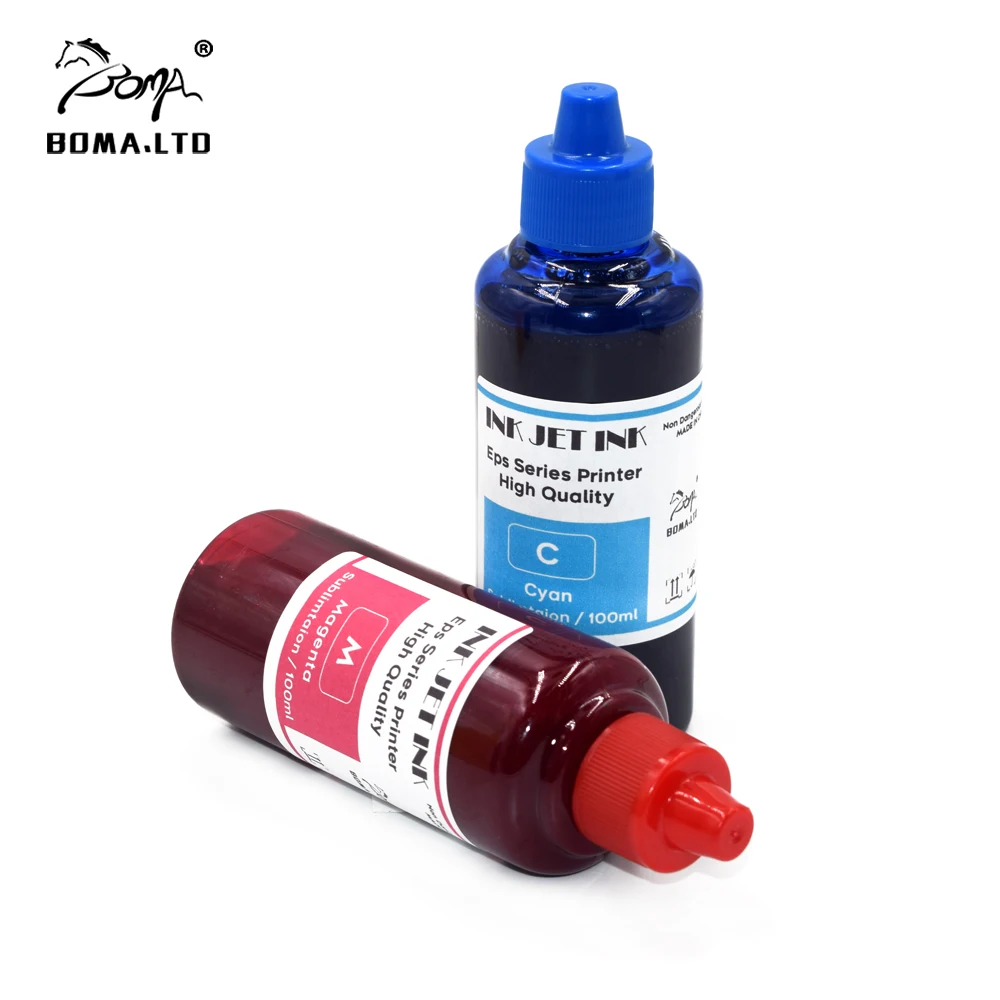 GC21 4*100ml Kit di ricarica inchiostro per stampa a sublimazione per Ricoh GX3050 GX3000 GX2050 GX7000 GX5050 GX2500 stampante