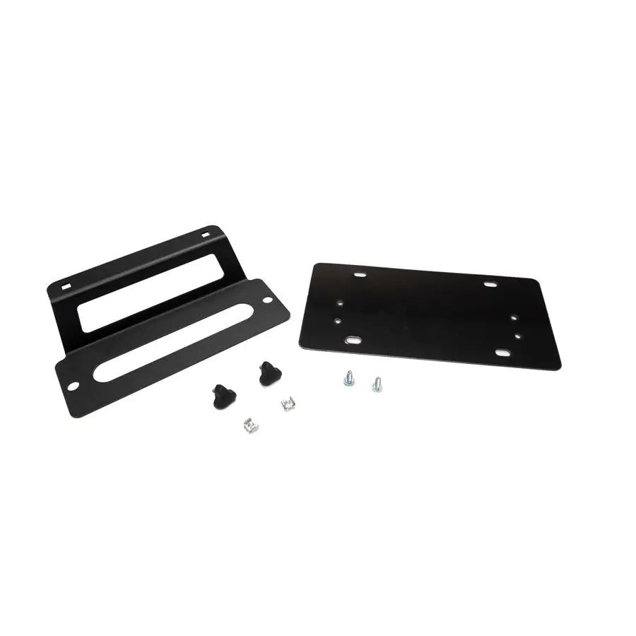 

EX RX Передний бампер Hawse Fairlead Кронштейн номерного знака JL Wrangler JT Gladiator