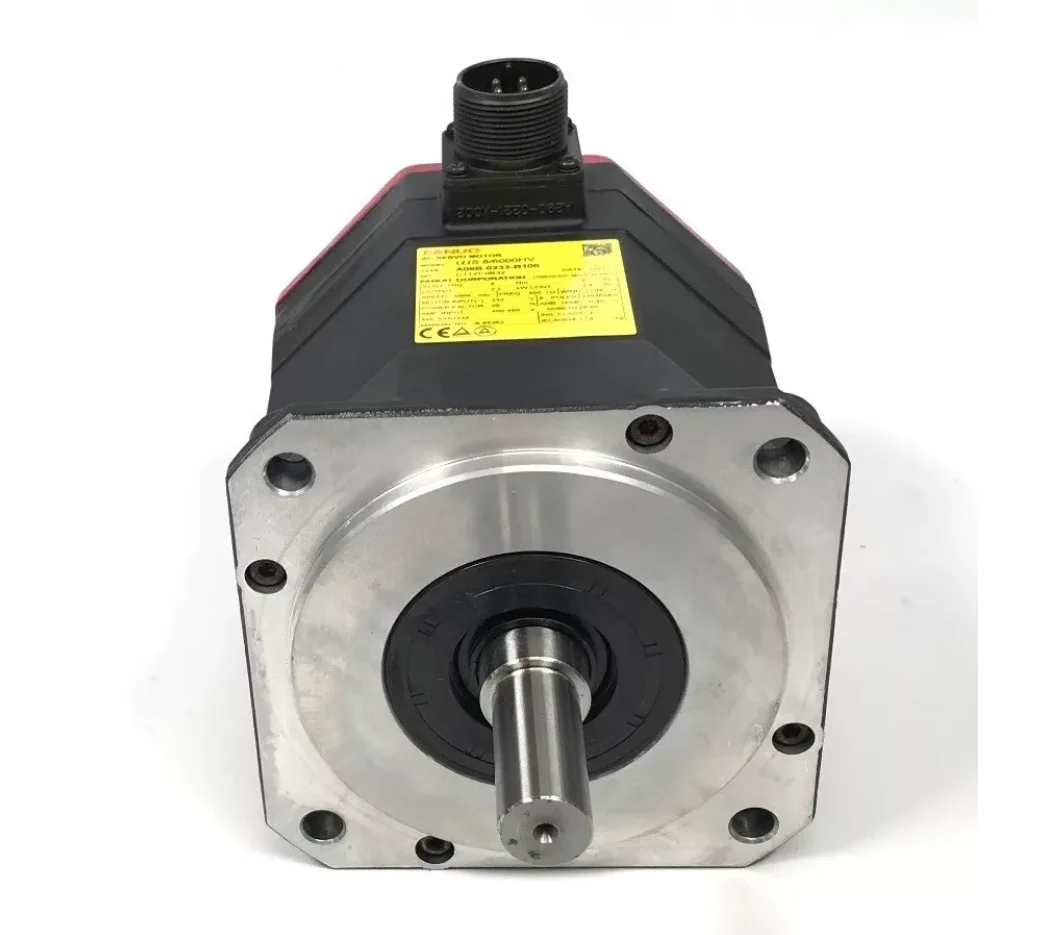 A06B-0233-B100 Fanuc محرك سيرفو يعمل بالتيار المتردد تم اختباره بشكل جيد A06B 0233 B100 #3