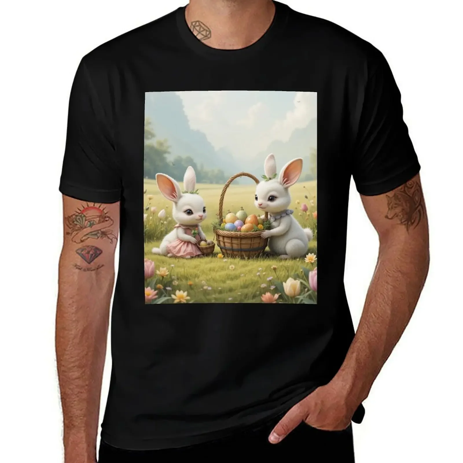 

Easter T-Shirt quick-drying summer tops anime t shirts new edition mens t shirts casual stylish