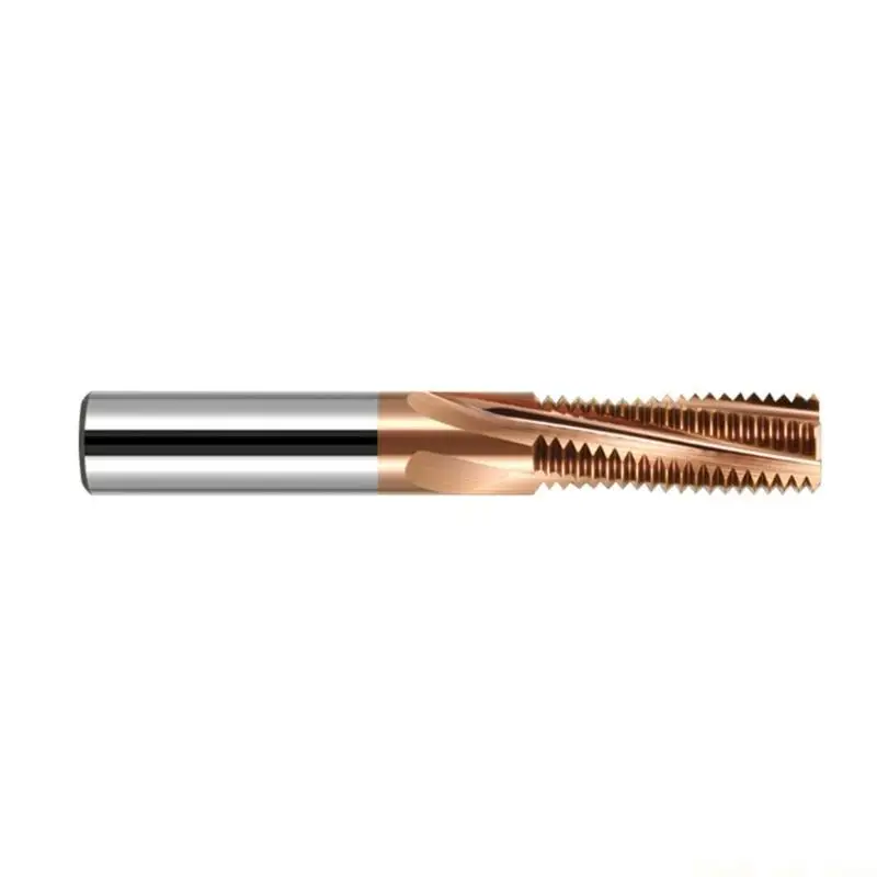 A2BE Tungstenic Metal Single/Full Tooth End Mill Coating Milling Cutter Deburring Tool for Aluminium Projects Milling Cutter