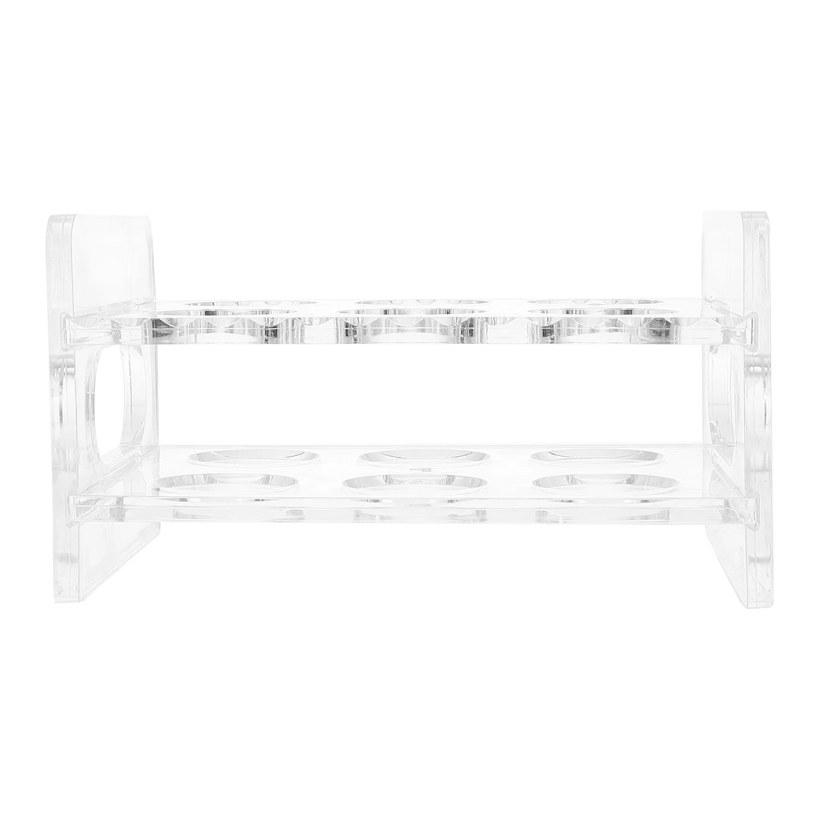 

Glass Rack Bar Shot Holder Party Server Acrylic Cup for Storage Desktop Stand