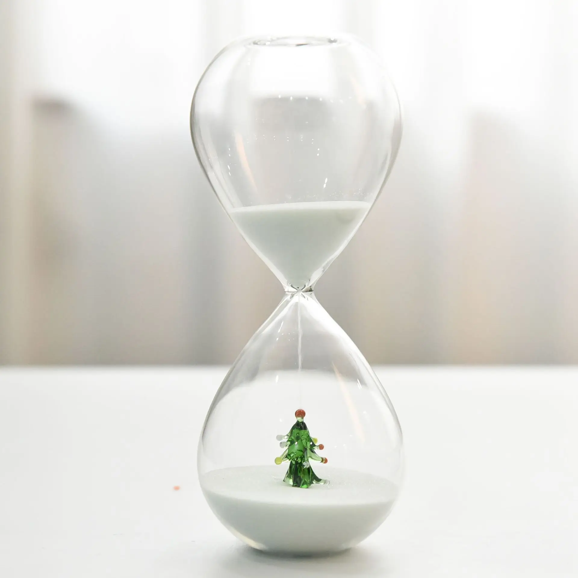 CX Creative 30-Minute Christmas Hourglass Timer Animal Styling Home Ornament
