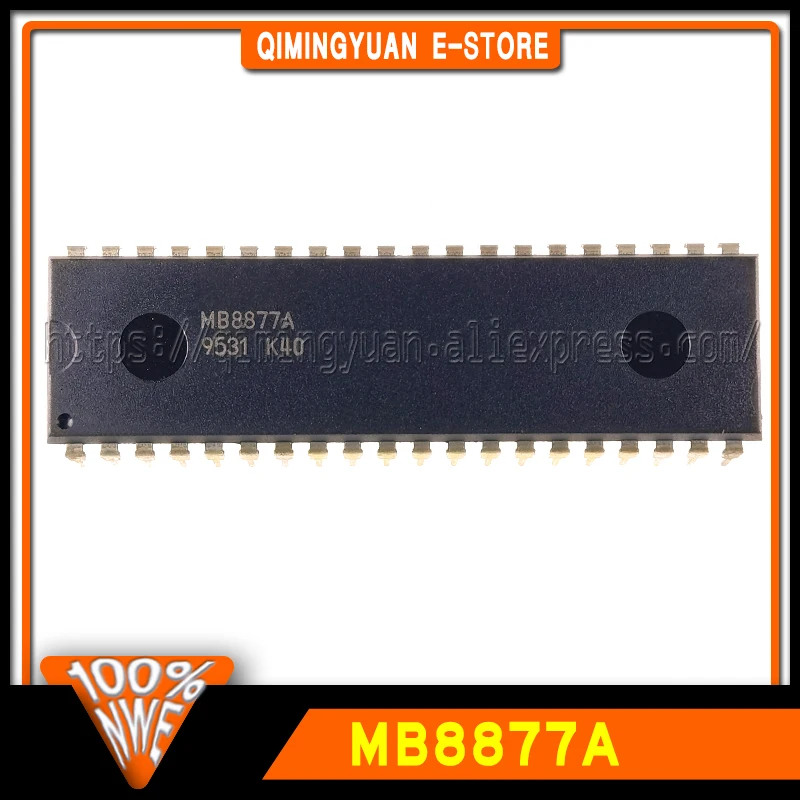 1pcs/lot MB8877 MB8877A DIP-40 In Stock