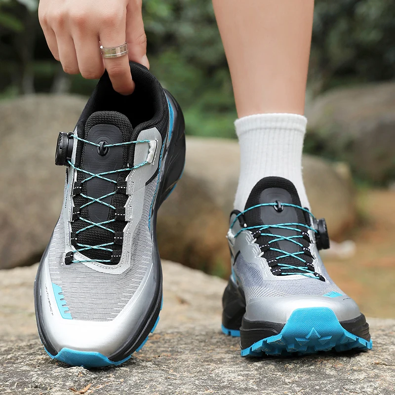 

Men's Running Shoes Breathable Mesh Cushioning Non-Slip Sports Shoes Male Comfortable Athletic Casual Sneakers Hiking Outdoor