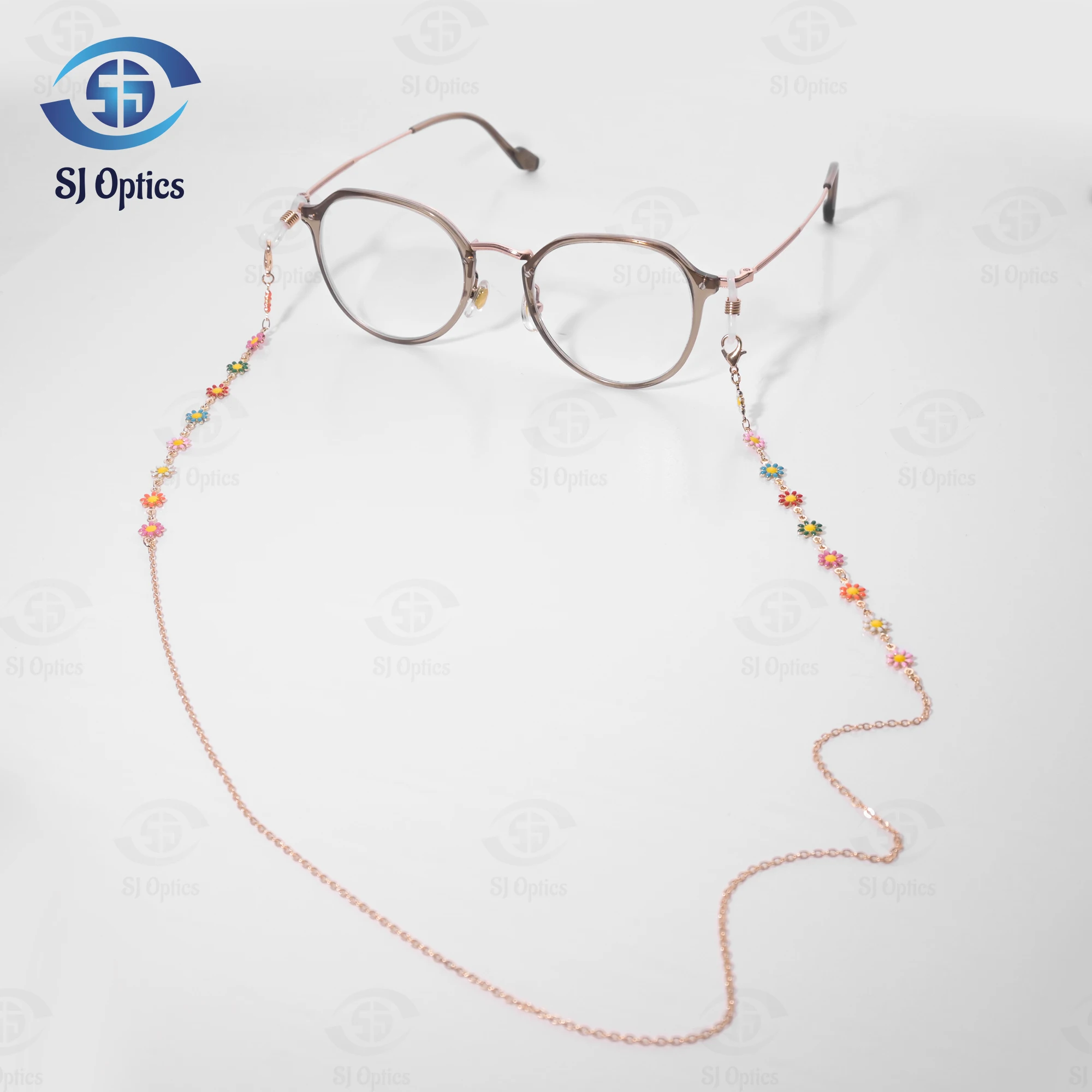 Multi-color Daisy Chain for Glasses Reading Glasses Chain for Women Metal Sunglasses