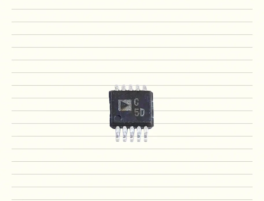 Original genuine AD7980BRMZRL7 package MSOP-10 analog-to-digital conversion chip ADC IC one-stop configuration with 16 bit, 1 MS