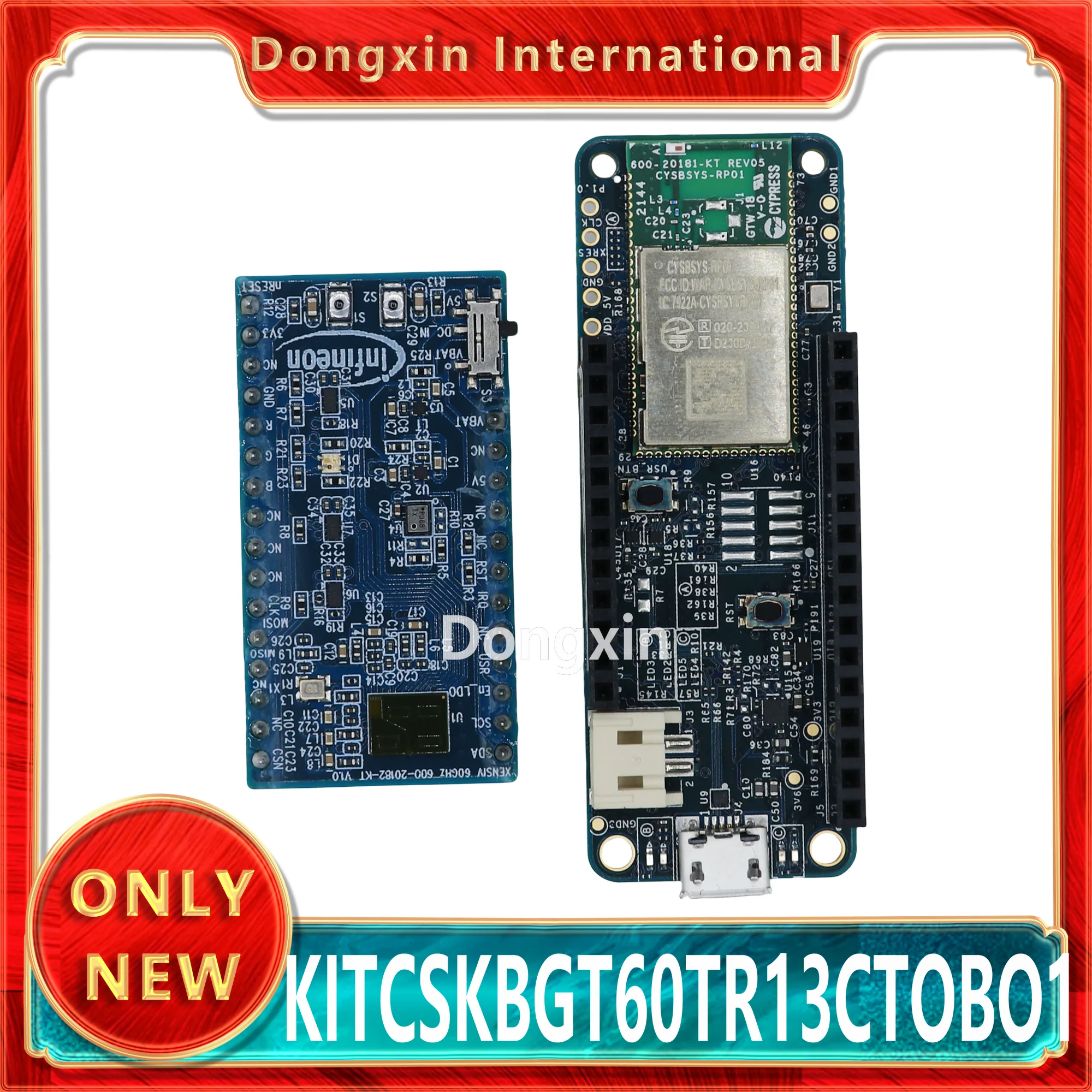 

KITCSKBGT60TR13CTOBO1 XENSIV 60 ГГц радарная плата разработки датчика IoT